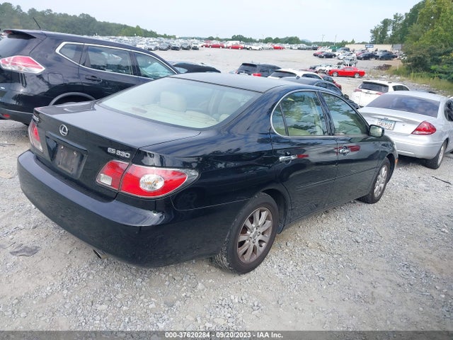 2004 LEXUS ES 330 VIN: JTHBA30G145038722