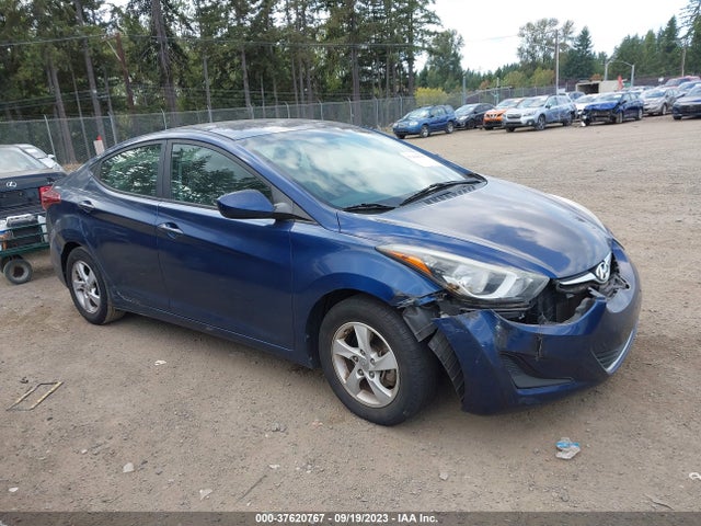 2015 HYUNDAI ELANTRA SE VIN: 5NPDH4AE5FH616686