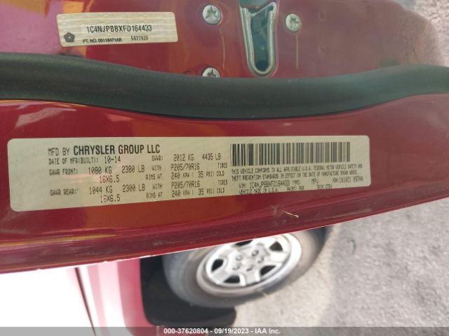 1C4NJPBBXFD164433 Jeep Patriot Sport