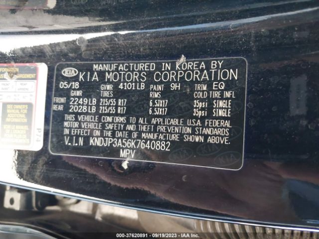 KNDJP3A56K7640882 KIA SOUL +