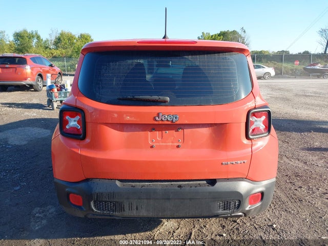 2017 JEEP RENEGADE SPORT FWD VIN: ZACCJAAH3HPF19912