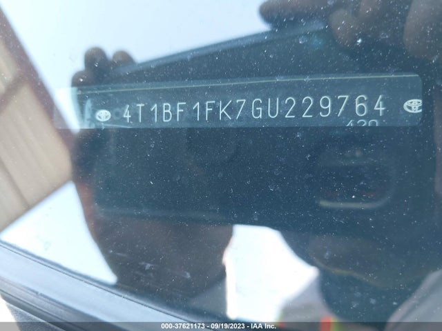 Toyota CAMRY SE 2016 4T1BF1FK7GU229764 Image 9