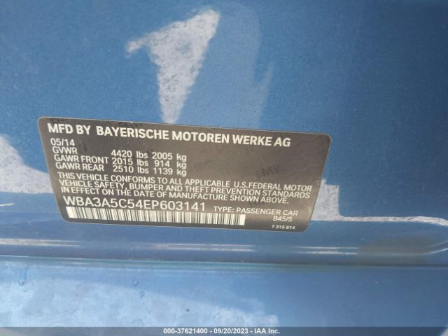 WBA3A5C54EP603141 BMW 3 Series 328i