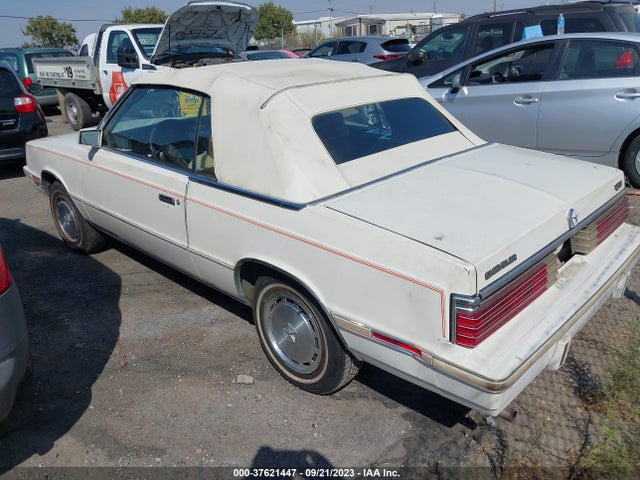 1984 CHRYSLER LEBARON VIN: 1C3BC55G0EG102341