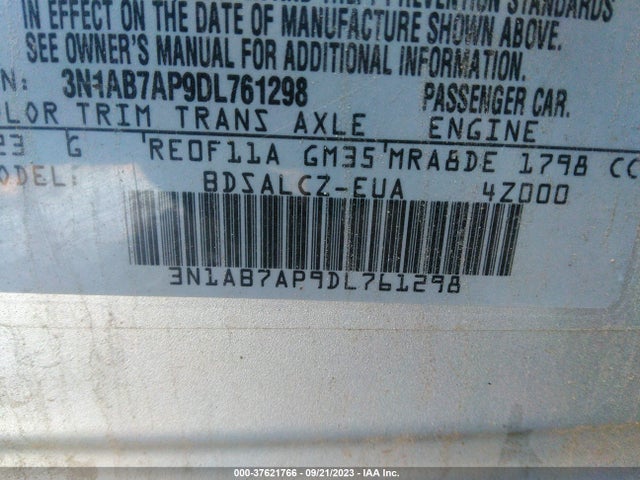 2013 NISSAN SENTRA 3N1AB7AP9DL761298 Photo 8
