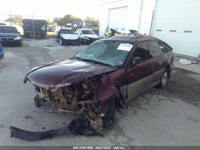 2000 SUBARU LEGACY WAGON OUTBACK EQUIP VIN: 4S3BH6652Y7653925