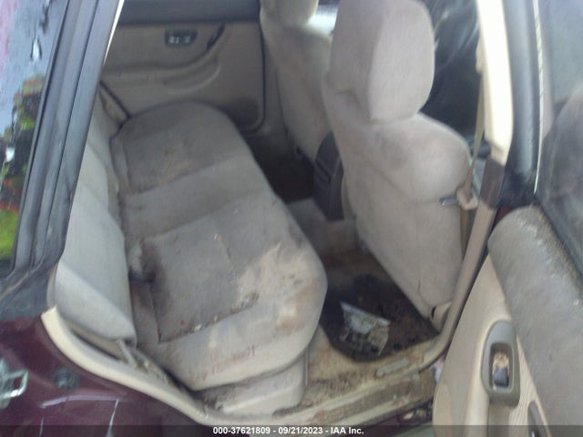 2000 SUBARU LEGACY WAGON OUTBACK EQUIP VIN: 4S3BH6652Y7653925
