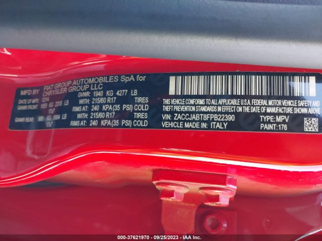 ZACCJABT8FPB22390 Jeep Renegade Latitude