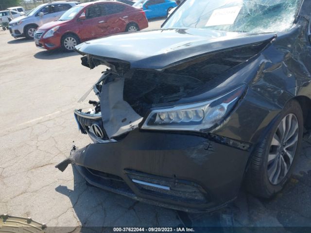 5FRYD3H63FB006093 Acura Mdx Tech/entertainment Pkg