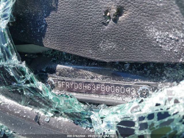 5FRYD3H63FB006093 Acura Mdx Tech/entertainment Pkg