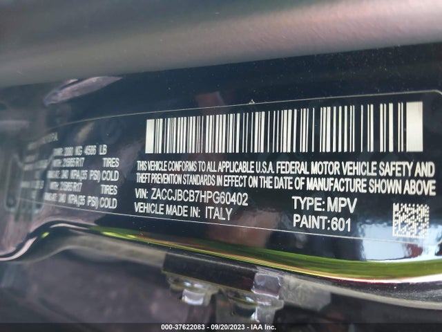 ZACCJBCB7HPG60402 Jeep Renegade Trailhawk