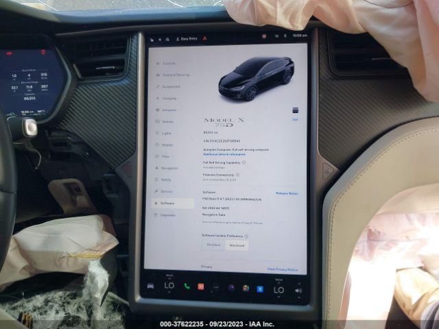 5YJXCDE29JF128540 Tesla Model X 75d/100d/p100d