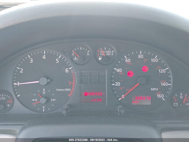 1998 AUDI A4 VIN: WAUCB28D9WA222658