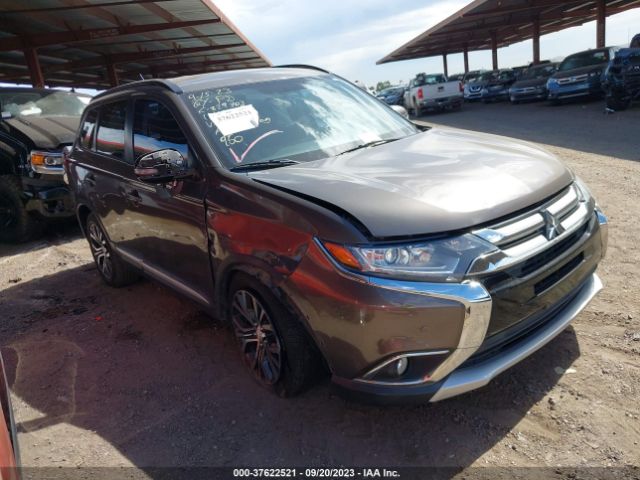 2016 Mitsubishi Outlander Se/sel მანქანა იყიდება აუქციონზე, vin: JA4AD3A34GZ029181, აუქციონის ნომერი: 37622521