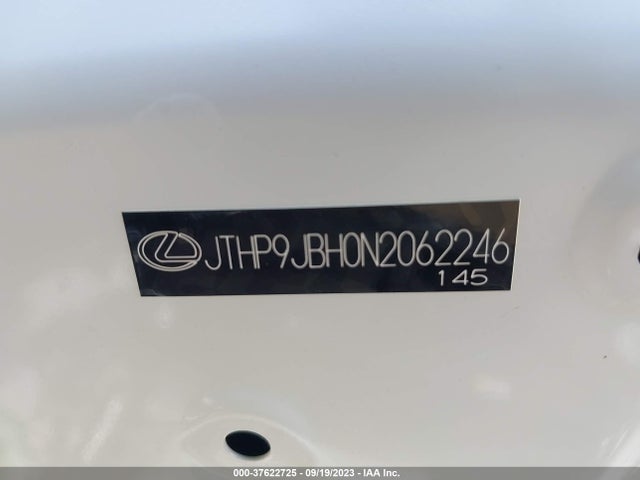 2022 Lexus UX, VIN: JTHP9JBH0N2062246