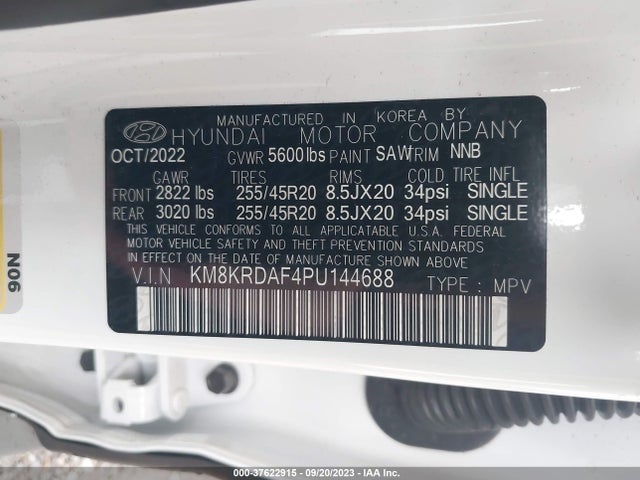 Hyundai Ioniq 5 Limited 2023 KM8KRDAF4PU144688 Image 17