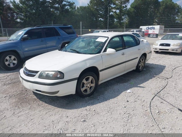 2003 CHEVROLET IMPALA LS VIN: 2G1WH52K539357613