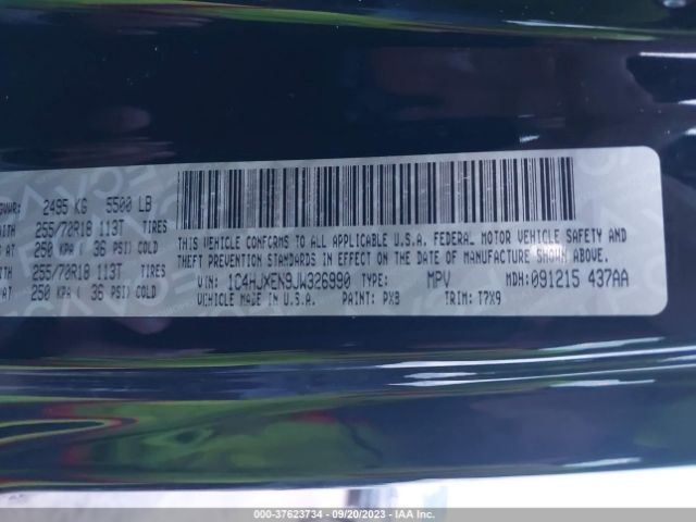 1C4HJXEN9JW326990 Jeep Wrangler Unlimited Sahara