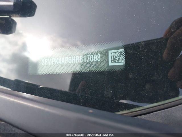 2FMPK4AP5HBB17008 Ford EDGE SPORT