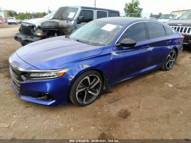 2021 HONDA ACCORD SEDAN SPORT VIN: 1HGCV2F3XMA014520
