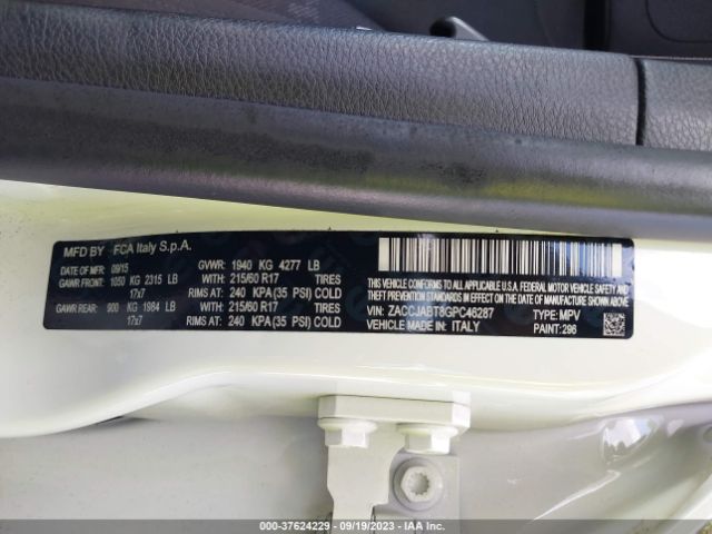ZACCJABT8GPC46287 Jeep Renegade Latitude