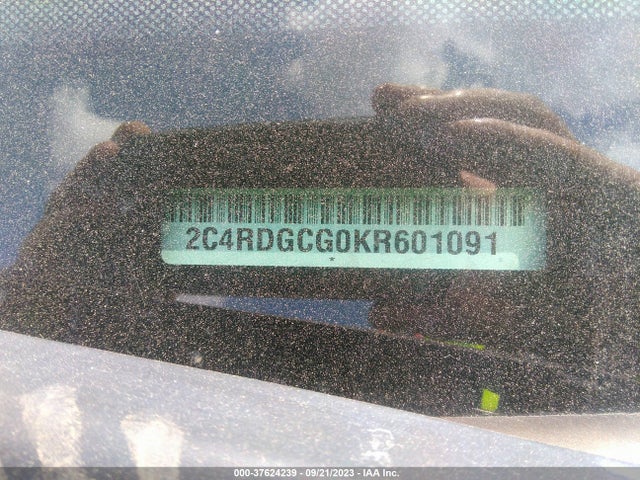 Dodge Grand Caravan Sxt 2019 2C4RDGCG0KR601091 Image 9