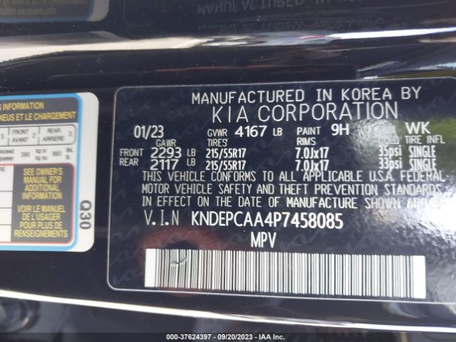 KNDEPCAA4P7458085 KIA Seltos Lx