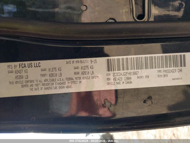 2C3CDXJG2FH919867 Dodge Charger Sxt