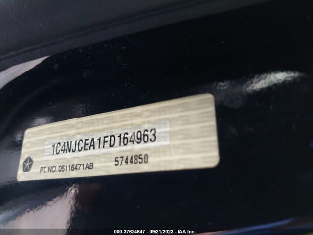 1C4NJCEA1FD164963 Jeep Compass High Altitude Edition