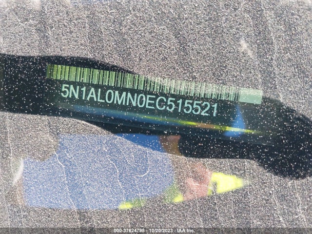 Infiniti QX60 2014 5N1AL0MN0EC515521 Image 9