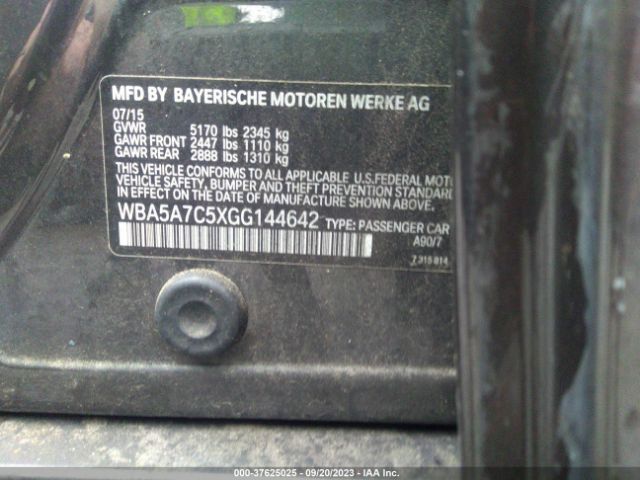 WBA5A7C5XGG144642 BMW 5 Series 528i Xdrive
