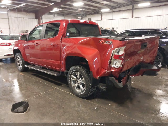 2015 CHEVROLET COLORADO 4WD Z71 VIN: 1GCGTCE35F1178984