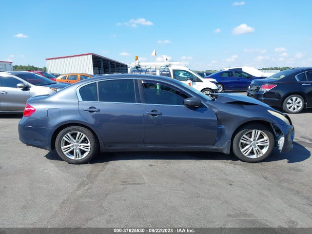 2012 INFINITI G25 SEDAN JOURNEY VIN: JN1DV6AP2CM810053
