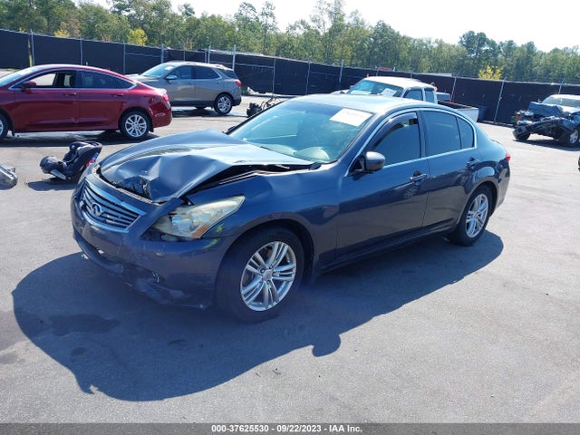 2012 INFINITI G25 SEDAN JOURNEY VIN: JN1DV6AP2CM810053