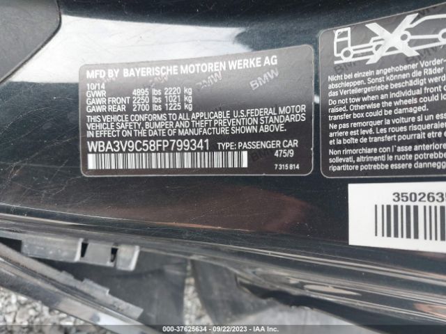 WBA3V9C58FP799341 BMW 4 Series 428i Xdrive