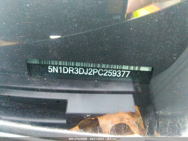 5N1DR3DJ2PC259377 Nissan Pathfinder Platinum