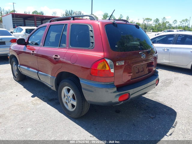 2004 HYUNDAI SANTA FE GLS VIN: KM8SC13DX4U721103