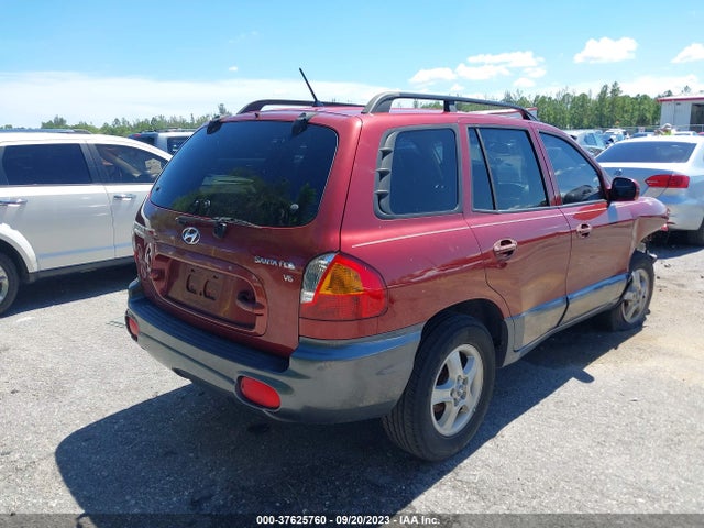 2004 HYUNDAI SANTA FE GLS VIN: KM8SC13DX4U721103