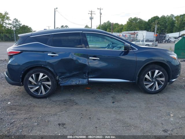 5N1AZ2MH3JN148231 Nissan Murano Platinum