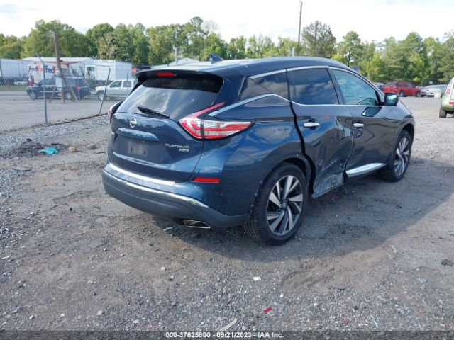 5N1AZ2MH3JN148231 Nissan Murano Platinum