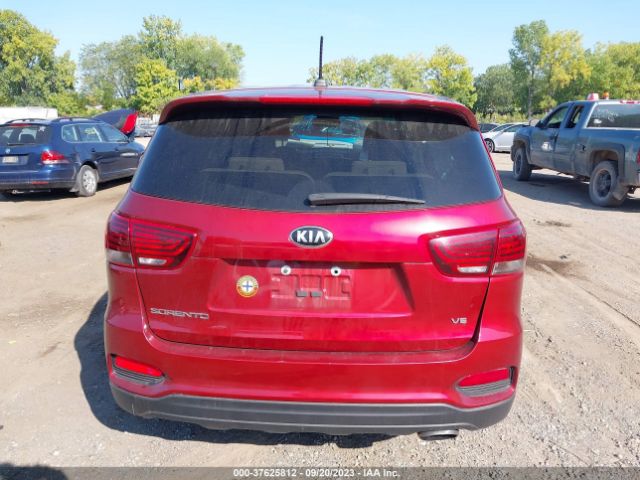 5XYPG4A56KG491165 KIA Sorento Lx V6