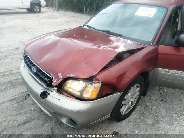 2003 SUBARU LEGACY WAGON OUTBACK VIN: 4S3BH675737631670