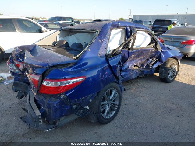 2016 TOYOTA CAMRY SE VIN: 4T1BF1FK3GU602122