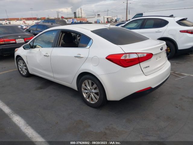 KNAFX4A85E5116481 KIA FORTE EX