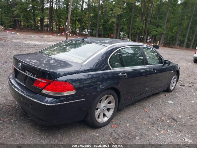 2006 BMW 7 SERIES 750LI VIN: WBAHN83576DT64070