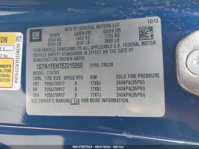 1GTN1TEH7EZ215350 GMC SIERRA 1500