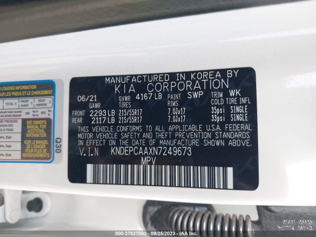 KIA Seltos Lx 2022 KNDEPCAAXN7249673 Image 9