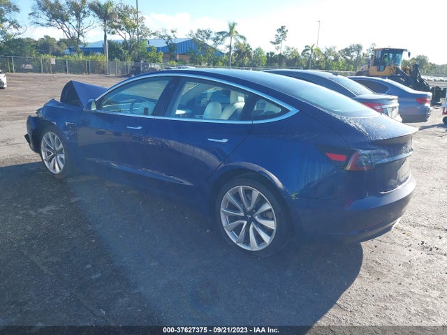 2018 TESLA MODEL 3 LONG RANGE VIN: 5YJ3E1EB2JF147762