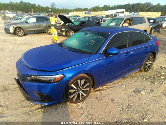 2HGFE1F7XNH304124 Honda Civic Sedan Ex