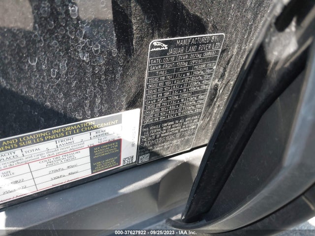 2019 JAGUAR I-PACE SADHD2S10K1F75938 Photo 8